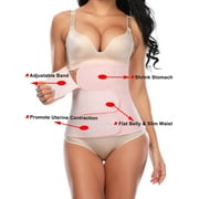 VASLANDA Postpartum Belly Wrap C Section Recovery Belt Belly Band Binder Back Support Waist Shapewear