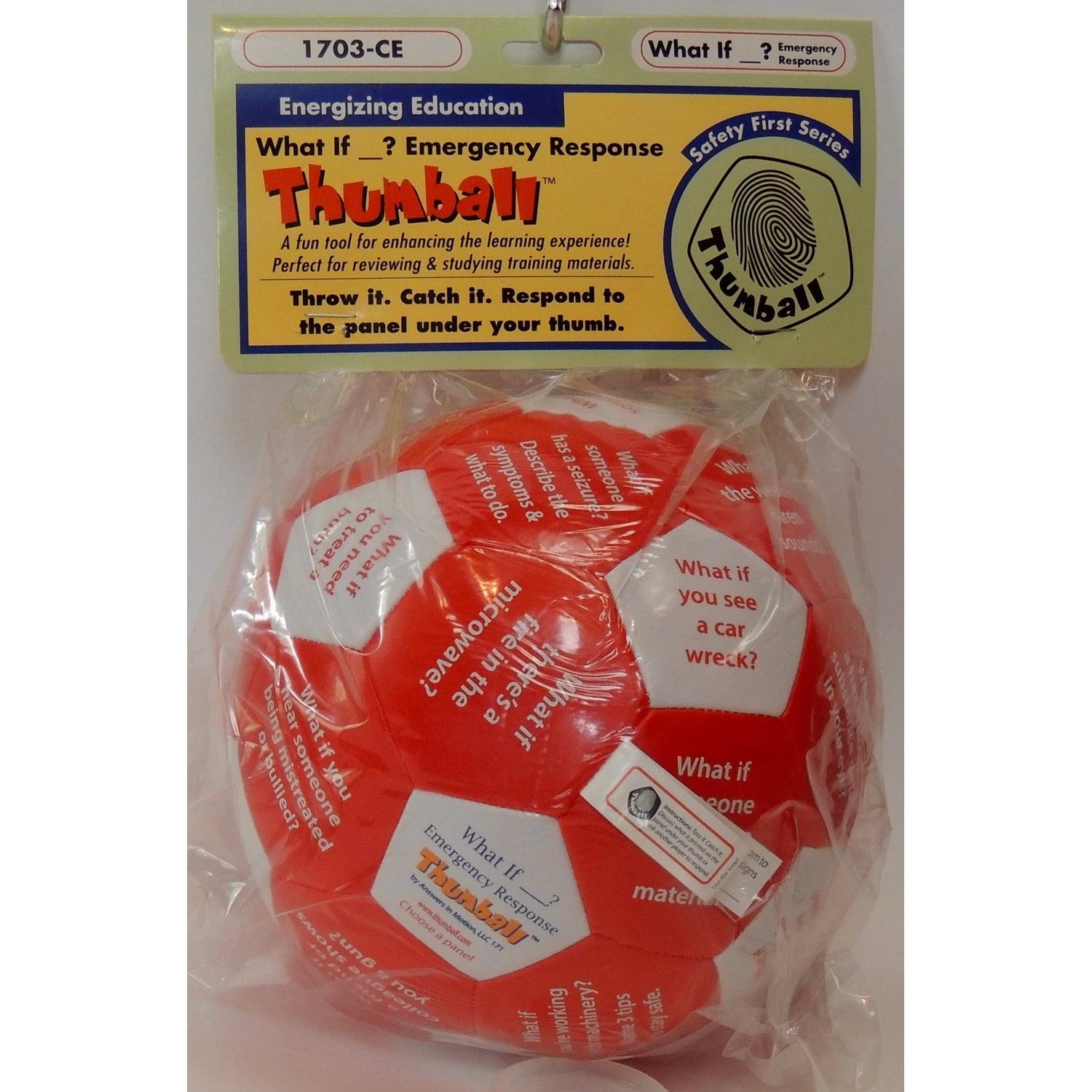 What if __? Emergency Response Thumball-6"