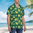 thumbnail image 5 of Fotbe Tropical Fruit Hawaiian Shirt for Men Unisex Summer Beach Casual Short Sleeve Cotton Linen Button Down Shirts-X-Large, 5 of 9