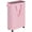 Pink, variant on Slim Laundry Hamper with Wheels, Rolling Laundry Basket for Clothes, Small Laundry Basket for Bedroom, Dorm and Laundry Room, 60L (12.7 Gallons) Pink