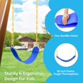 thumbnail image 3 of Kit de repuesto para asientos giratorios TURFEE Swing Outdoor Set, azul, 3 of 7