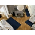 thumbnail image 2 of Garland Rug Sparta Indoor Rug Set, 3 Piece Set (2'x5',3'x4', 5'x7') Navy, 2 of 7