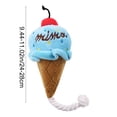 thumbnail image 3 of Ice Cream Squeaky Pet Toy for Small Dogs and Cats, Soft Plush with Crinkle Sound, Lightweight Chew and Play Toy, 3 of 7