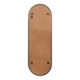 thumbnail image 4 of Kate and Laurel Rollo Modern Capsule Wall Mirror, 16 x 48, Bronze, Decorative Full Length Oval Mirror for Wall, 4 of 7