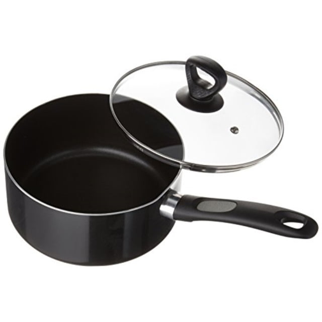 mirro a7972484 get a grip aluminum nonstick 3quart saucepan with glass
