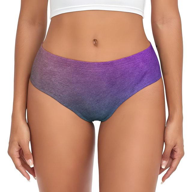 Balery vintage dark paint Ropa Interior de Algodón para Mujer con Dibujo – Braguitas Cómodas y Elásticas, Estilo Clásico-Medium