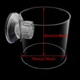 thumbnail image 3 of Fish Feeder Acrylic Aquarium Fish Tank Adjustable Circle Ring Fish Feeding Floating Food Dish Food Protection Cover Tray Feeder, 3 of 5