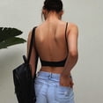 thumbnail image 2 of Sujetador de realce cómodo con espalda baja Sujetador Bralette de encaje Sujetador de punto de malla Ultra delgado para mujer Sujetador corto para mujer Sincero  Hogar, 2 of 3