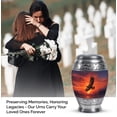 thumbnail image 4 of Eagle Mini Funeral Urns For Adult Male - Keepsake Cremation Urns For Ashes Female - Memorial Urn For Mom - Miniature Urn For Human Ashes Adult Men - 3 Inch, 4 of 7