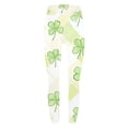thumbnail image 7 of LEKWK Yoga Leggings Women St Patricks Day Shamrock Clover Yoga Leggings High Waist Soft Printed Soft Leggings Holiday Festival Party Wear, 7 of 7