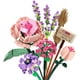thumbnail image 1 of Ramo de flores 2022, mini rosa rosa juegos de bloques de construcción para mujeres flores artificiales kits de juguetes creativos cumpleaños aniversario regalos de amor para sus novias exhibición de decoración del hogar (547 piezas) JM, 1 of 6