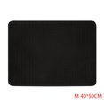 thumbnail image 1 of Greeniant Caja de arena para gatos de doble capa, alfombrilla para trampero, alfombrilla plegable para mascotas, goma espuma EVA Perchas para gatos negro METRO, 1 of 8