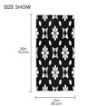 thumbnail image 3 of Bath Towel Single-Sided Printed Highly Absorbent Soft Quick Towel for Bathroom Spa Gym & Sports Geometric Florals, 3 of 5