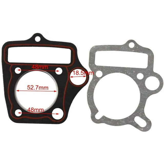 Wai Danie 50cc 70cc 90cc 110cc 125cc Engine Gaskets Set with Oil Seals Compatible with Chinese Pit Dirt Bike