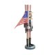 thumbnail image 5 of Figura decorativa BLESIY de cascanueces Navidad Bandera americana madera, 5 of 8