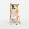 thumbnail image 3 of LNWH Pastel Rainbow Cute Flower Pattern Dog Clothes, Breathable Warm Cotton Pet Clothes 5X-Large, 3 of 8