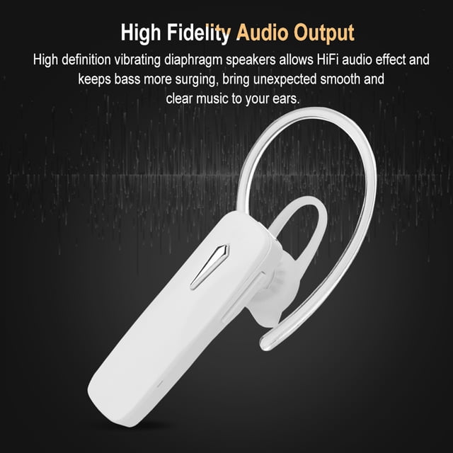 Auriculares de gancho de oído inalámbricos, auriculares portátiles con manos libres para correr