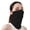 Z2-Black, variant on YUEHUA Soft UV-Sun-Protection Scarf-Face-Ice Silk Mask for Women Men - Neck Gaiter Summer Breathable Cooling Sunscreen Neck Masks Outdoor