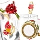thumbnail image 5 of Set de Taza de Vidrio OEAGO con Diseño de Mariposa y Rosa con Cuchara, 5 of 7