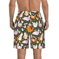 thumbnail image 3 of Naloa Roosters and Chicks Men's Beach Shorts, Surfing shorts, Swim trunks, Quick Dry Swim Trunks for Surfing Beach Fun - Small, 3 of 9