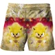thumbnail image 3 of Pantalones de playa para niños de 4 a 14 años, pantalones cortos Sonic The Hedgehog, pantalones Harajuku para niñas y niños, estampado de dibujos animados en 3D, 3 of 5