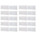 thumbnail image 2 of Gustave Double Sided Adhesive Hooks 10 Set Transparent Sticky Self Adhesive Wall Hooks for Bathroom, Kitchen, Office, Hanging Picture, 2 of 8