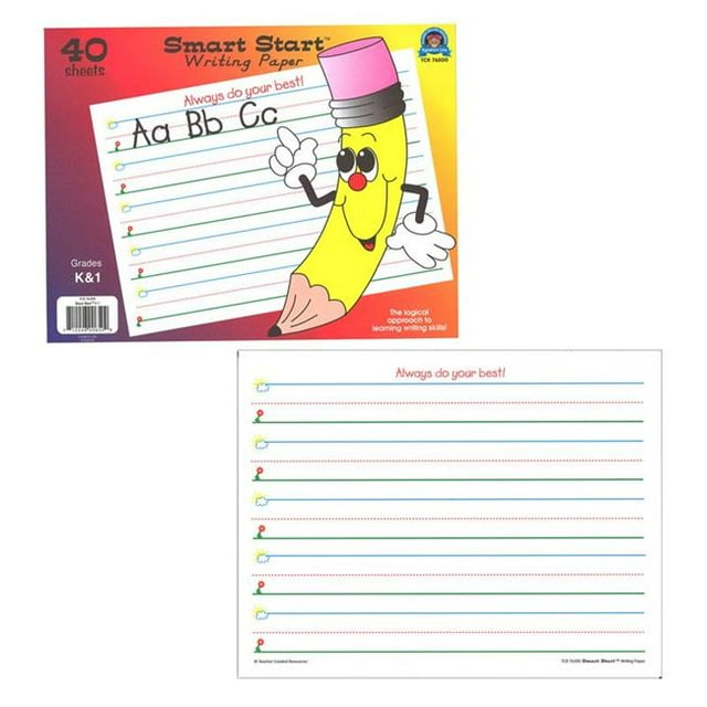 Teacher Created Resources TCR76500-3 Tablette d'Écriture Smart Start K-1 - 3 Pièces
