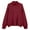 Red, variant on ManxiVoo Easygoing Round Neck Sweater For Women Long Sleeve Knit Pullover Relaxed Fit Warm Soft Winter Top L Size Beige