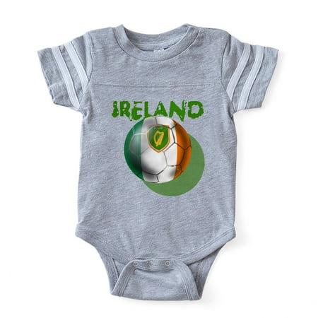 

CafePress - Ireland Football - Cute Infant Baby Football Bodysuit