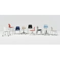 thumbnail image 4 of Olio Designs Lola 31"H Stack Chair, Leg Base, Arms, Peri Red, 4 of 5