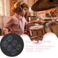 thumbnail image 1 of 6 Pieces Snare Drum Mute Pads Set Drum Damper In Damper Kit Shock-Absorbing Tone Control Instrument Supply Professionals Beginners Beginners, 1 of 1