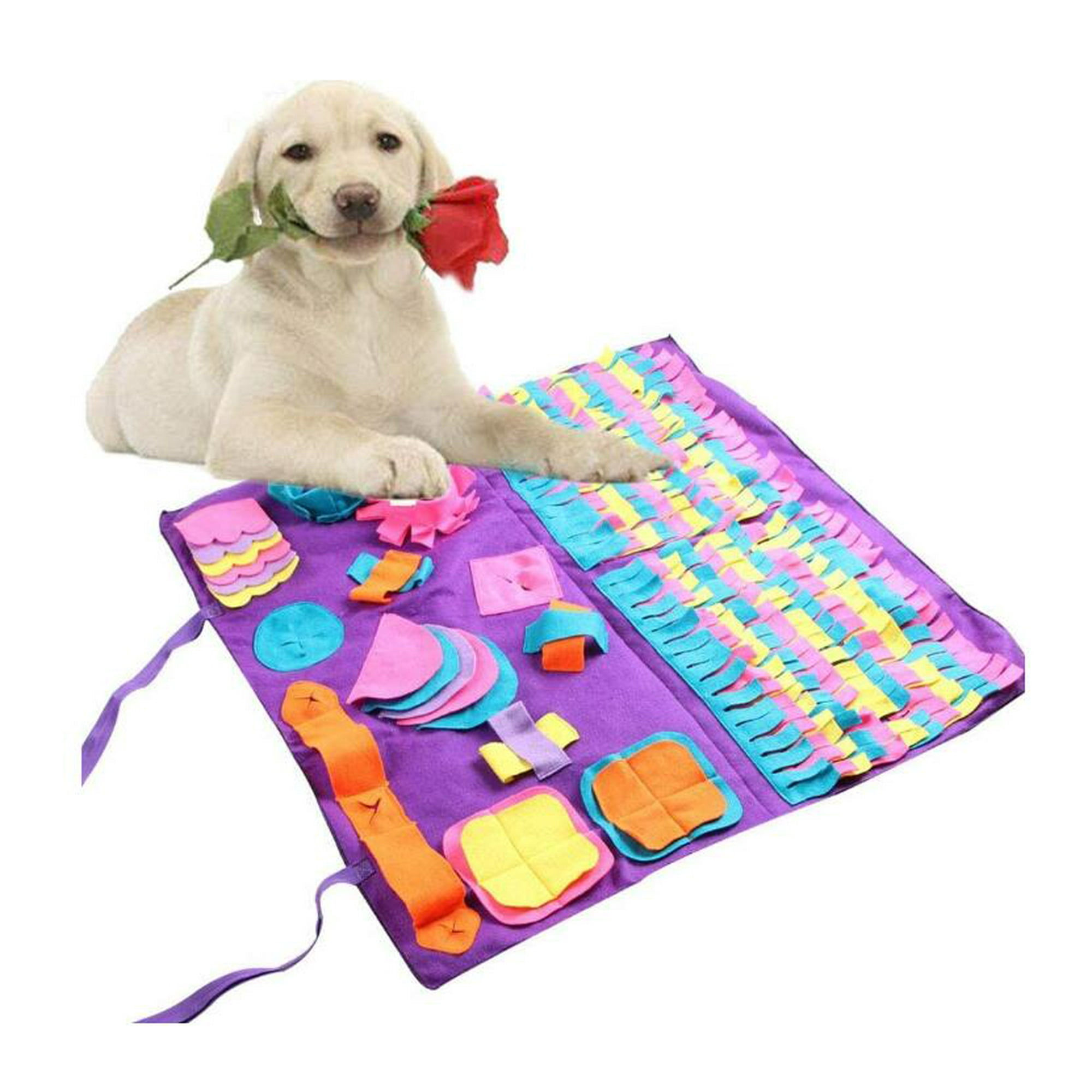 Dog Feeding Mat Dog Snuffle Mat Large Dog Training Pad Pet Nose Work Blanket