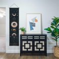 thumbnail image 4 of Moon Tapestry Psychedelic Wall Hanging Tapestries Tapestry Home Decoration for Bedroom 51 x 13 Inch (130 x 32 cm), Black, 4 of 4