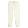 thumbnail image 4 of Carrots By Anwar Carrots Men's Wordmark Embroidered Logo Jogger Sweatpants (Medium, Cream), 4 of 4