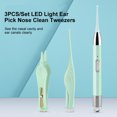 thumbnail image 4 of LED Light Ear Pick USB Rechargeable Ear Wax Removal Nose Clean Clip Baby Adults Ear, 4 of 8