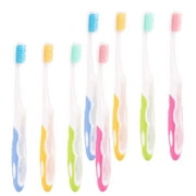 8 Pcs Travel Toothbrush Oral Accessories Adults Toothbrushes Accessory Bristle Care Tool
