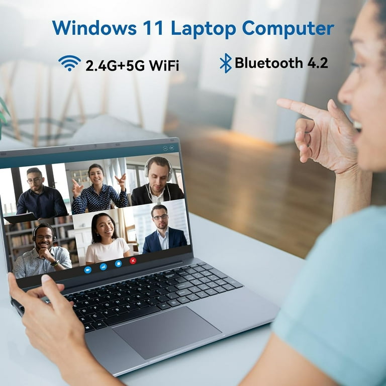 15.6 inch Notebook, Intel Celeron Quad-Core, 8GB RAM, 256GB