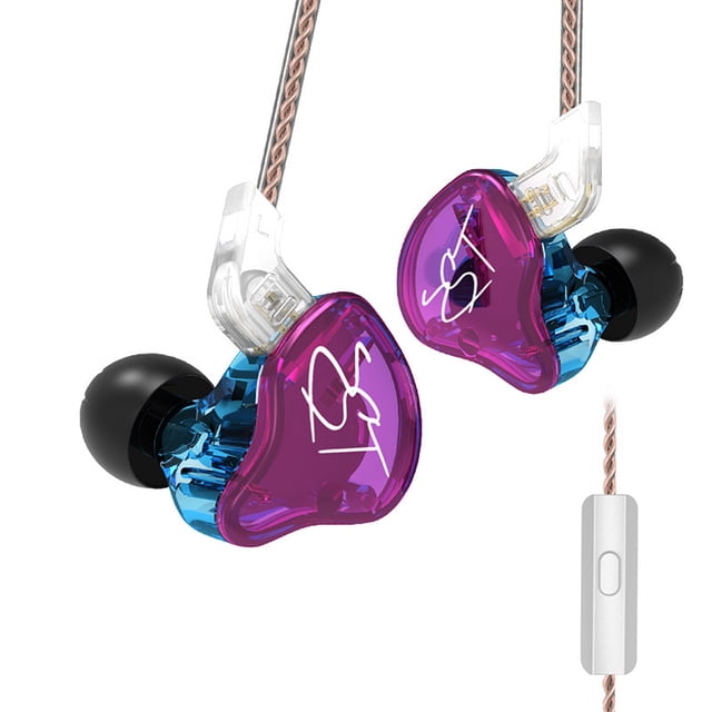Auriculares con cable Jack de 3,5 mm, auriculares deportivos a prueba de sudor, auriculares portátiles de viaje con bajos, universales con tapones para los oídos, coloridos con micrófono Scienceny EL005370-01B