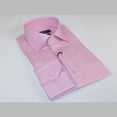 thumbnail image 4 of Mens 100% Cotton Oxford Shirt Manschett by Quesste Turkey Slim Fit 4029-02 Pink, 4 of 6