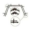 thumbnail image 3 of 5/8 inch Double Bay Curtain Rod 20"-36", 38"-72"- Cocoa, 3 of 3