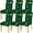 St-plaid, variant on Happy St.Patrick''s Day Dining Chair Covers Set of 4,Green Shamrock Parsons Chair Slipcovers,Lucky Clover Kitchen Decor Chair Seat Cover Protectors(Shamrock,4 Pack)
