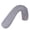 O344 Grey 28.7X13.4"!, variant on Orthopedic V Shaped Pillow with Matching V Shaped Pillowcase for Back Shoulder and Neck Support Nursing and Pregnancy Pillow Good for Sleeping Available In Cushion Happy Day!