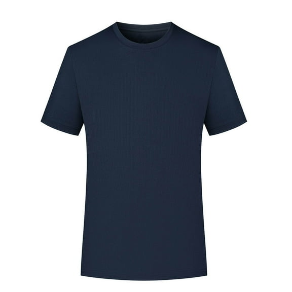 Kukoosong Men's Short Sleeve T-Shirt, Moisture Wicking Workout T-Shirt, Quick Dry Breathable Crew Neck Casual Athletic Tee for Gym Sports