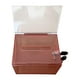 thumbnail image 3 of Caja de donaciones acrílica, caja de quejas, caja de comentarios multifuncional, estuche de sugerencias bloqueable para eventos comunitarios, tienda, Rojo, 3 of 8