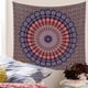 thumbnail image 4 of Tapiz Hippie Mandala Boho psicodélico intrincado indio colgante de pared ropa de cama colcha JAMW Sencillez, 4 of 5