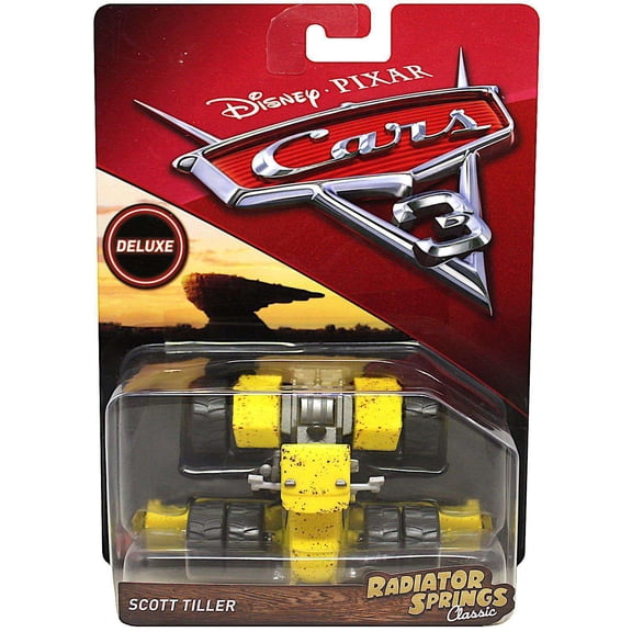 Disney Cars Deluxe Oversized Tiller Diecast Car