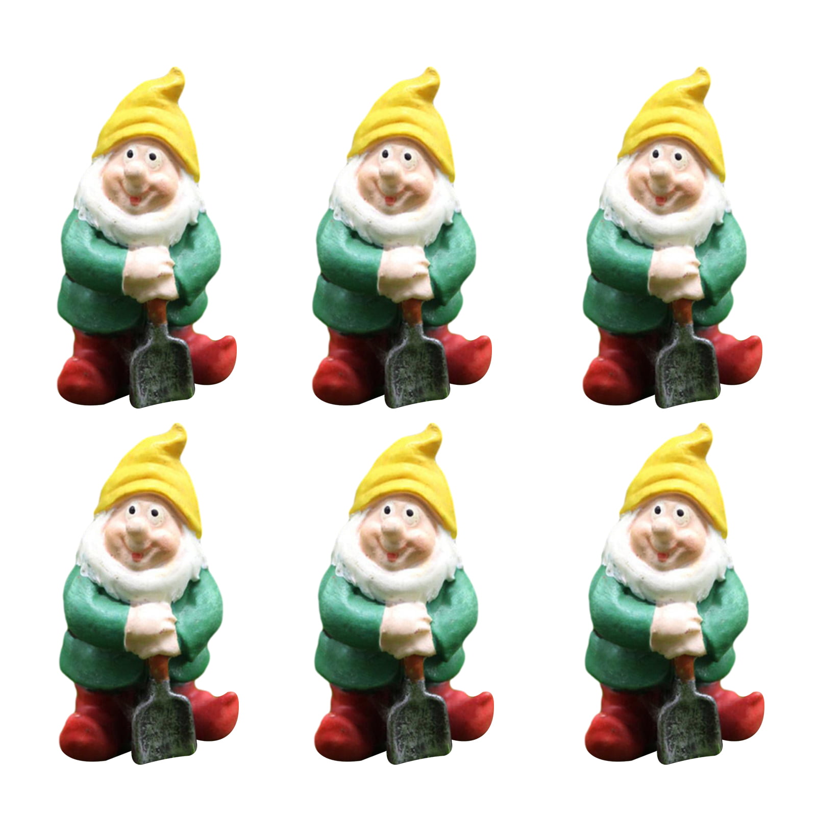 4" Resin Elf Gnome With Food Basket Christmas Ornament