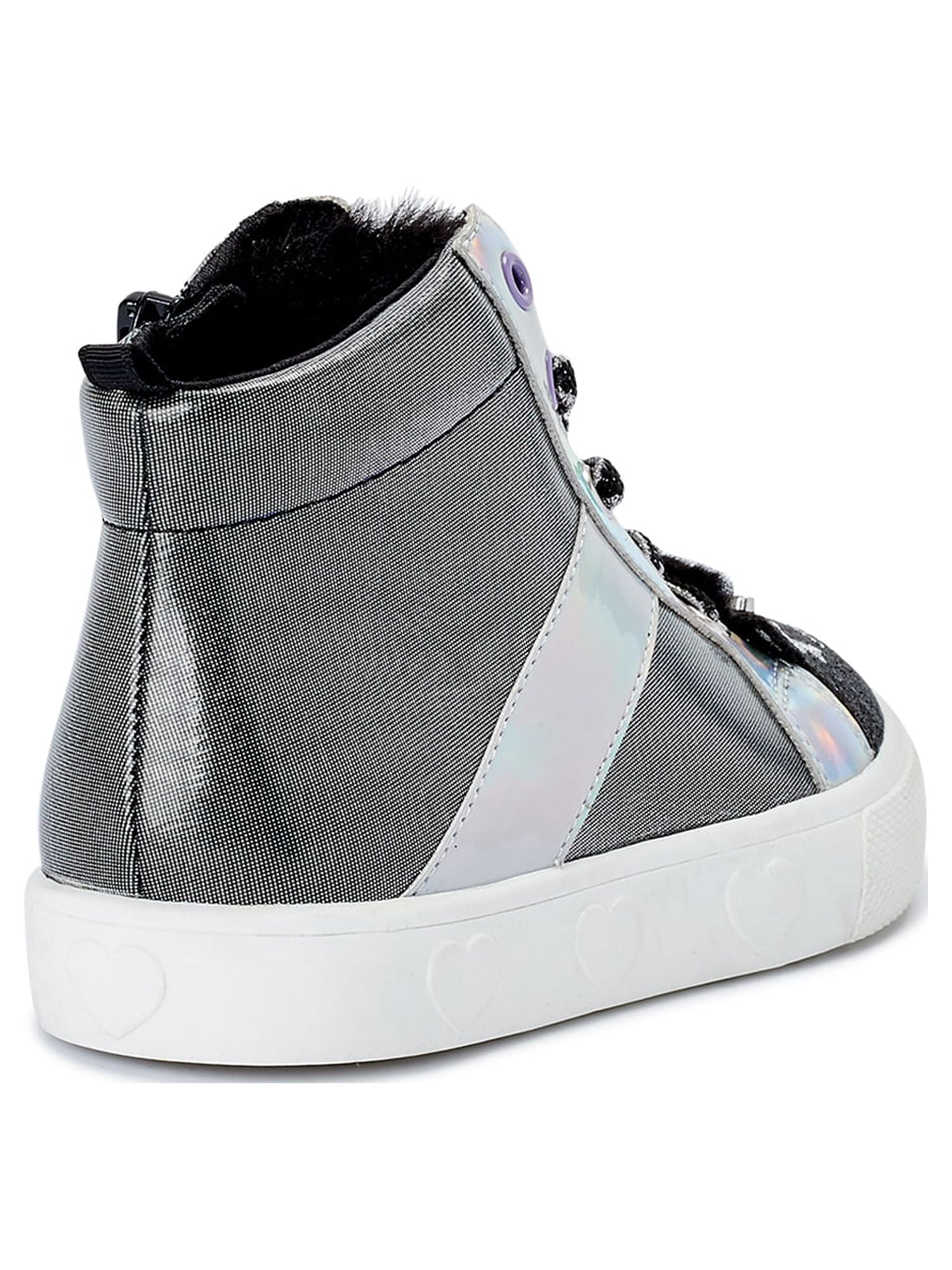 Wonder Nation Toddler Girls Casual Critter High Top Sneakers, Sizes 7-12