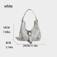 thumbnail image 3 of Bolsos de hombro famosos para mujer, bolsos y carteras de cuero genuino de diseñador de lujo, tendencia de moda 2024, bolsos con tachuelas, 3 of 5