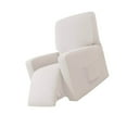 thumbnail image 4 of facefd Elastic Recliner Sofa Cover Non Slip Soft Armchair Slipcover White, 4 of 9
